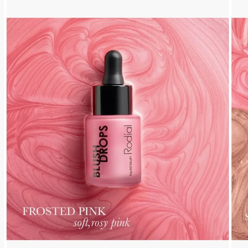Brand New Rodial Blush Drops - Frosted Pink